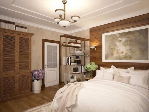 Проект интерьера спальни. 01