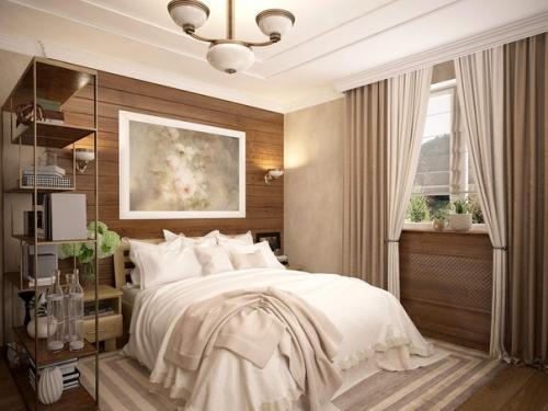 Проект интерьера спальни.