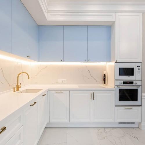 Вот так выглядит моя новенькая нулевая кухня. 02