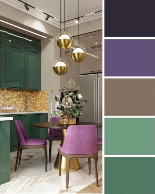 Для создания современного и модного интерьера, нужно умело сочетать оттенки. 02