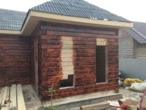 Процесс строительства нашего загородного дома. 01