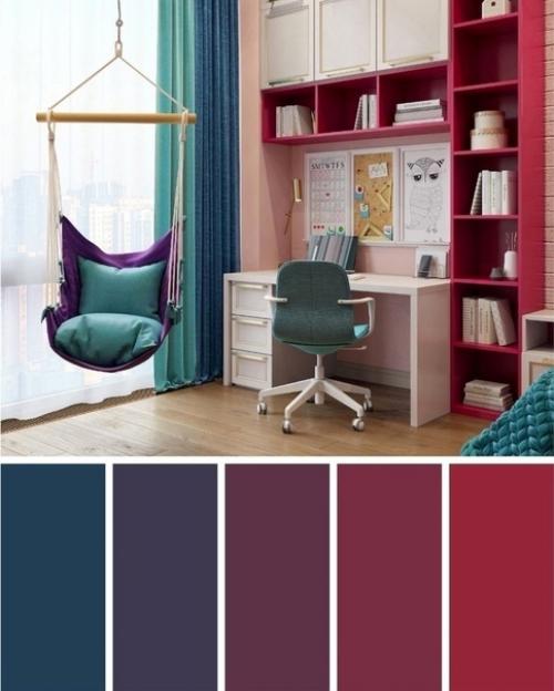 Для создания современного и модного интерьера, нужно умело сочетать оттенки. 08