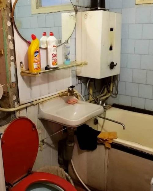 Шикарная ванная комната в хрущевке. 01