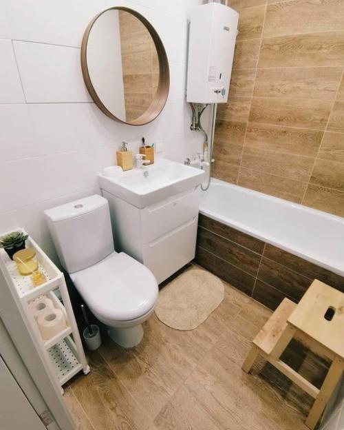 Шикарная ванная комната в хрущевке. 02