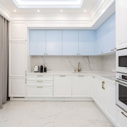 Вот так выглядит моя новенькая нулевая кухня. 04