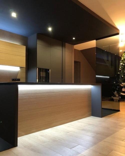 А это мы себе сделали супер современную кухню в своем доме. 07