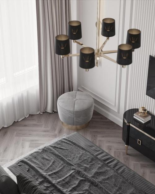 Гостевая спальня в загородном доме - это идеальное место, чтобы сделать приятным и комфортным отдых. 07