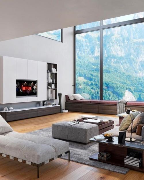 Шикарный дизайн проект по обустройству дома, без мебели и с мебелью. 06