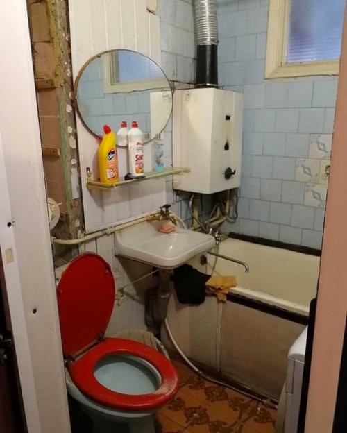 Шикарная ванная комната в хрущевке.