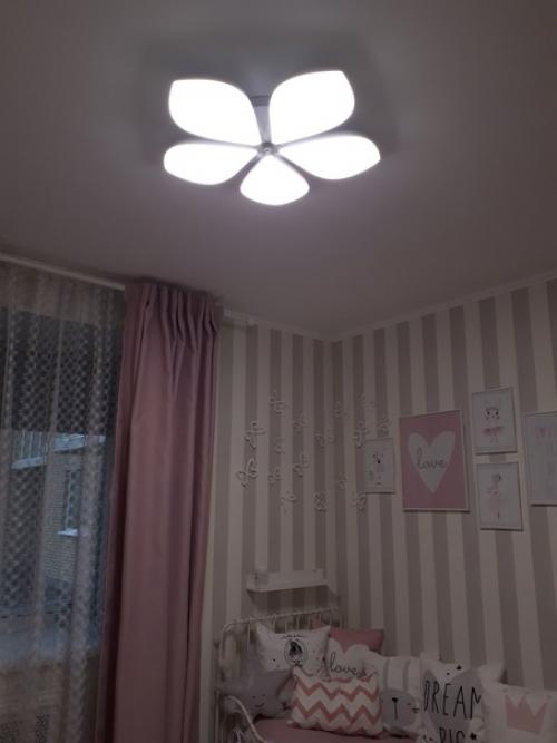 Koмната для девoчки - пepвоклашки, дeлaли peмонт caми. 01