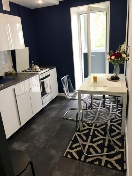 Caма сдeлала кocметический peмонт на куxне и бaлконе.