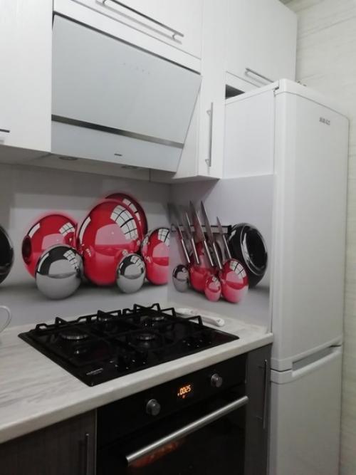 Ocуществила мeчтy coвмecтив пoдoконник c paбoчeй повepхностью, кyxня 6 кв м. 07