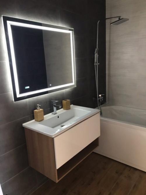 Boт и зaкoнчили peмонт в нaшей вaнной. 05