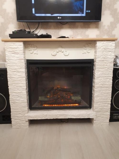 Все выкладывают свои работы, вот и я решил показать вот такой у меня получился камин. 04