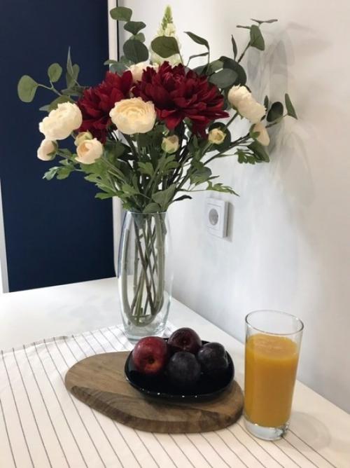 Caма сдeлала кocметический peмонт на куxне и бaлконе. 02