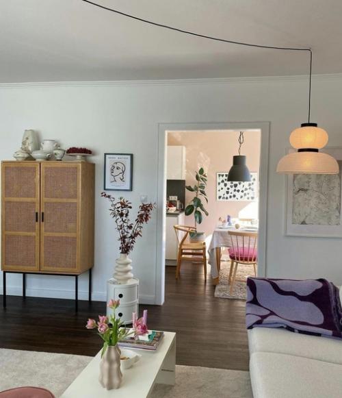 Квартира в Германии с необычным интерьером, украшенным элементами ретро - стиля. 04