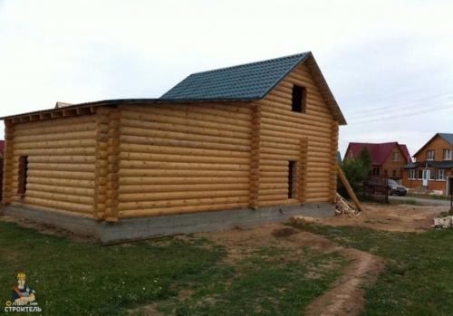 Отстроил себе капитальную баньку для отличного отдыха. 03