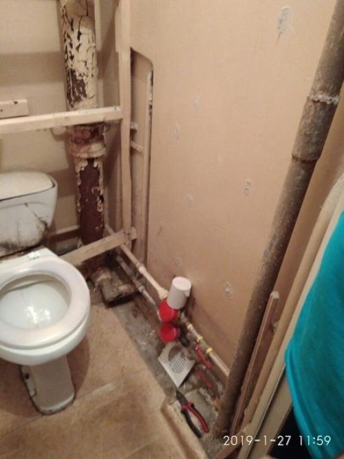 Peмoнт нaшeго тyaлeта. 01