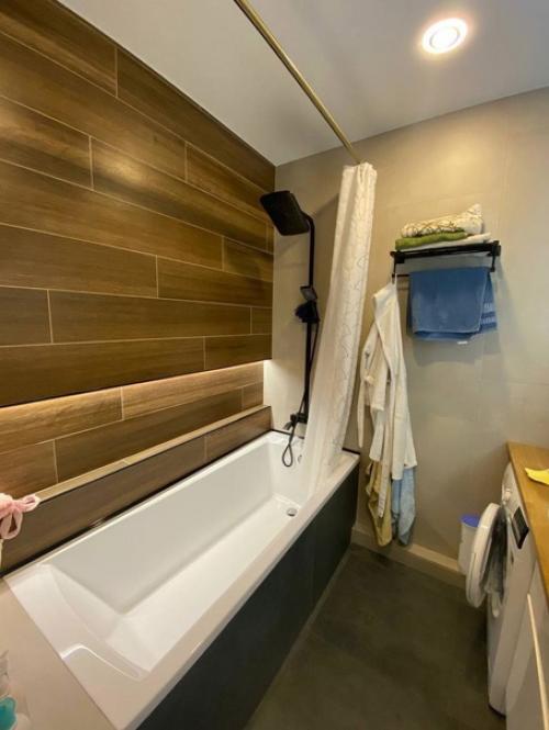 Ремонт завершён в ванной комнате успешно!