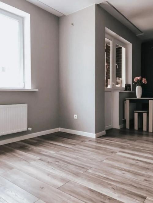 Раньше это была однокомнатная квартира, но мы ее превратили в двухкомнатную. 06