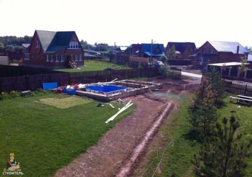 Отстроил себе капитальную баньку для отличного отдыха. 01