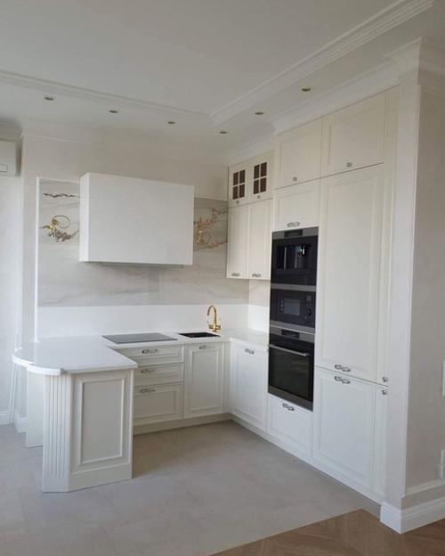 Моя кухня, ремонт вышел в 256 000.