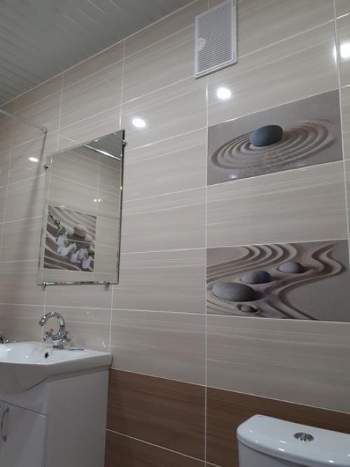 Наш ремонт.  В совмещенном санузле. 03