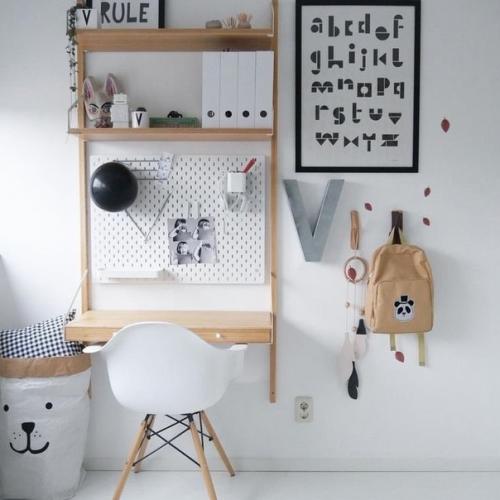 Хотите сделать в детской комнате удобное рабочее пространство? 06
