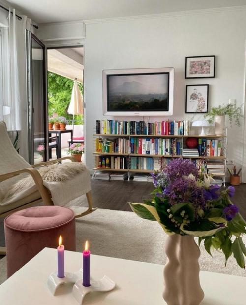 Квартира в Германии с необычным интерьером, украшенным элементами ретро - стиля. 03