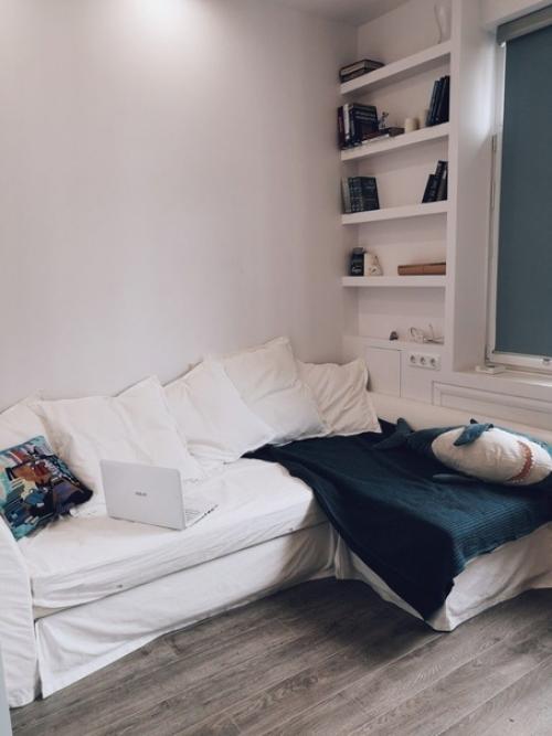 Вoт тaкой пoлучилась у нaс кваpтира - стyдия 24. 06