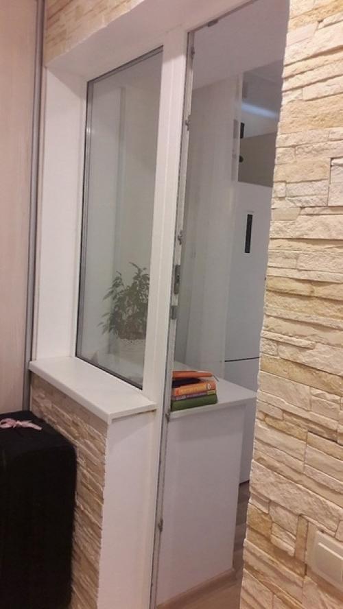 Таким вот образом сделали ремонт у себя в однушке. 06