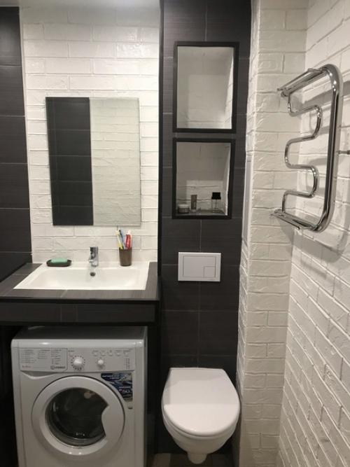 Наш санузел после ремонта.