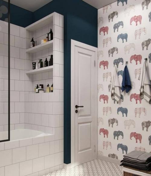 Ванная комната в скандинавском стиле - это идеальный выбор для тех, кто ценит простоту, уют и свежий дизайн. 04