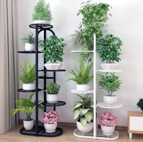 Для того, чтобы домашние цветы выглядели прекрасно, нужно подобрать подставки, соответствующие их красоте. 04