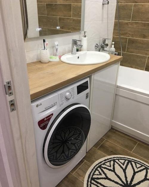 Туалет с ванной комнатой в нашей квартире.