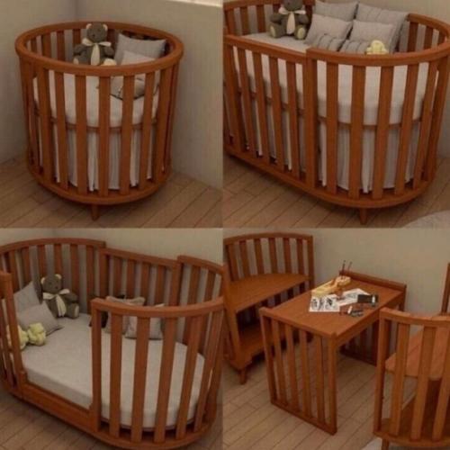 Эта удивительная кроватка станет лучшим другом вашего ребенка на протяжении всей его жизни.  