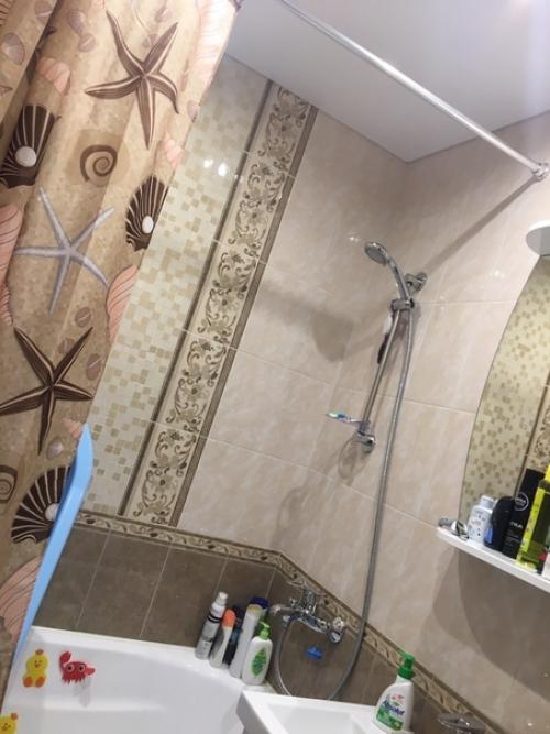 Фото до нету, есть только практически финальная стадия кладки кафеля. 01