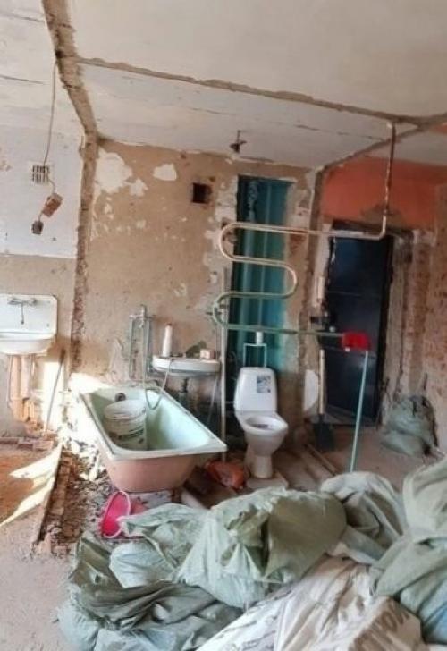 Даже не вериться что это когда то была убитая в хлам квартира.