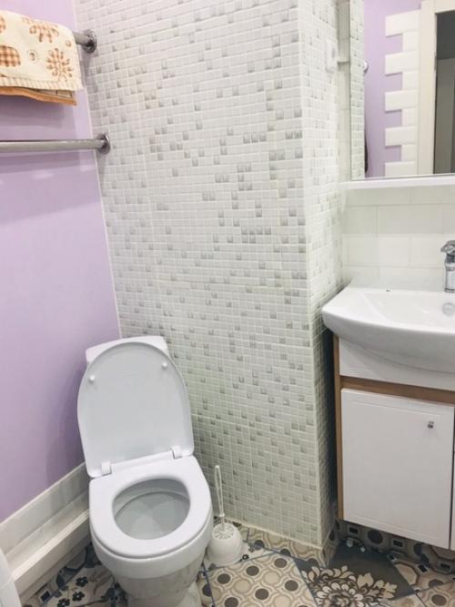 Сделали весь ремонт с мужем вдвоем. 07