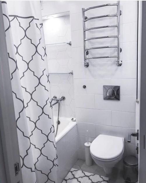 Моя ванная комната после долгожданного ремонта - это настоящее произведение искусства. 02