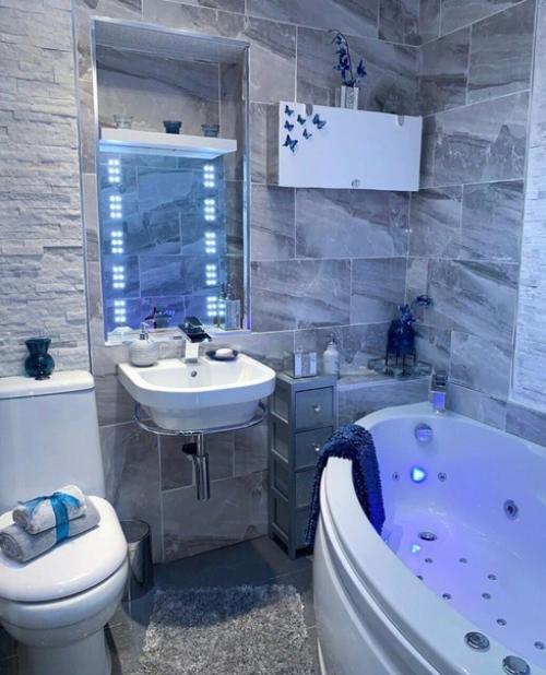 Сделали такой вот интерьер у себя в частном доме. 03