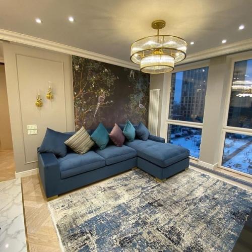 Наша двухкомнатная квартира со вкусом и продуманностью оформлена.