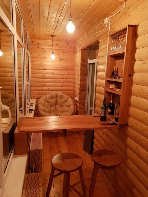 Вот такую лоджию сделал мой муж. 02