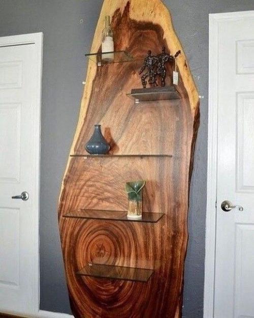 Дерево в интерьере ни когда не бывает лишним. 01