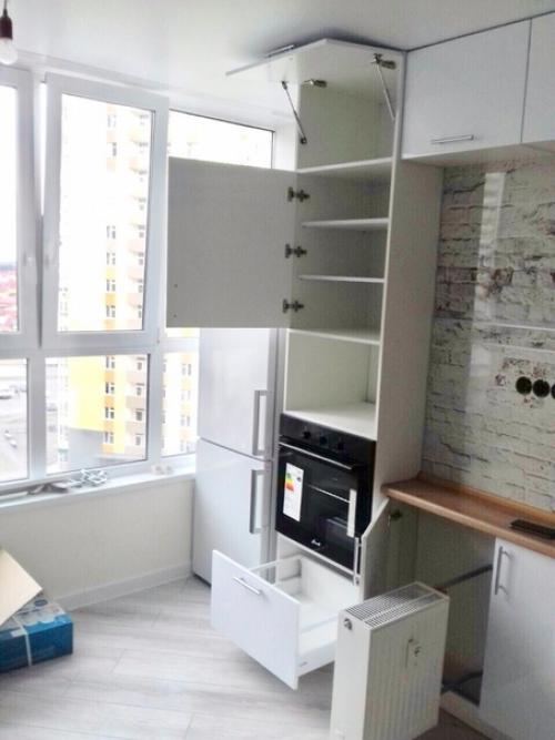 Кухня в моей квартире, весь процесс ремонта делал самостоятельно. 02