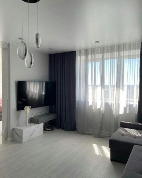 Люди поделились своим вариантом оформления просторной квартиры, вдруг кто то тоже захочет выполнить нечто подобное. 01