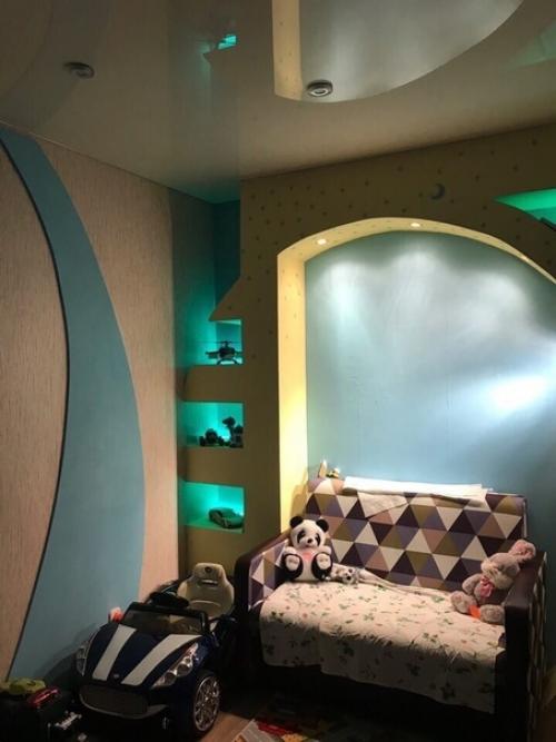 Смастерили вот такую вот необычную нишу в комнате нашего ребенка. 06