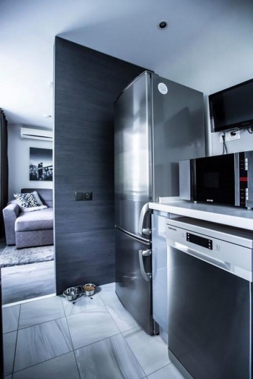 Моя холостяцкая берлога, стремился к максимально современному интерьеру. 08