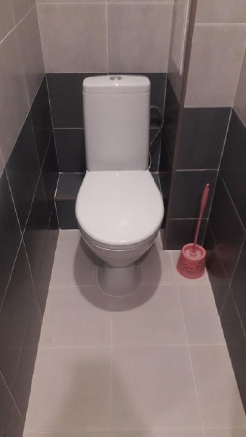 Не понимаю тех людей, кто пишет, что у них ушел месяц и более на ремонт в туалете с ванной. 04