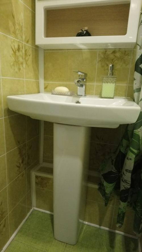 Вот так мы ванную комнату и туалет оформили. 06